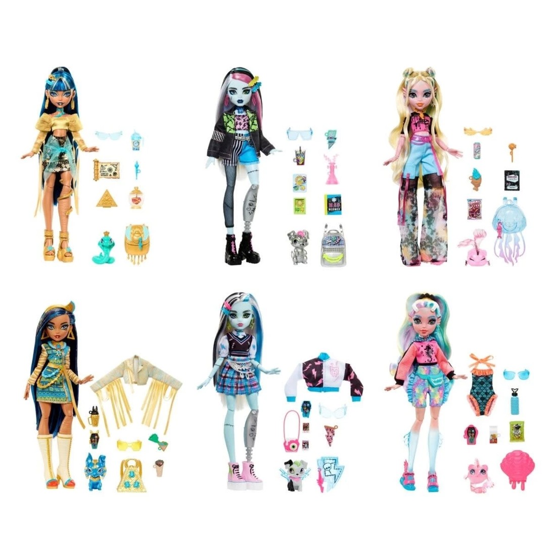 3 Monster High Doll - Assorted, 3 of 8