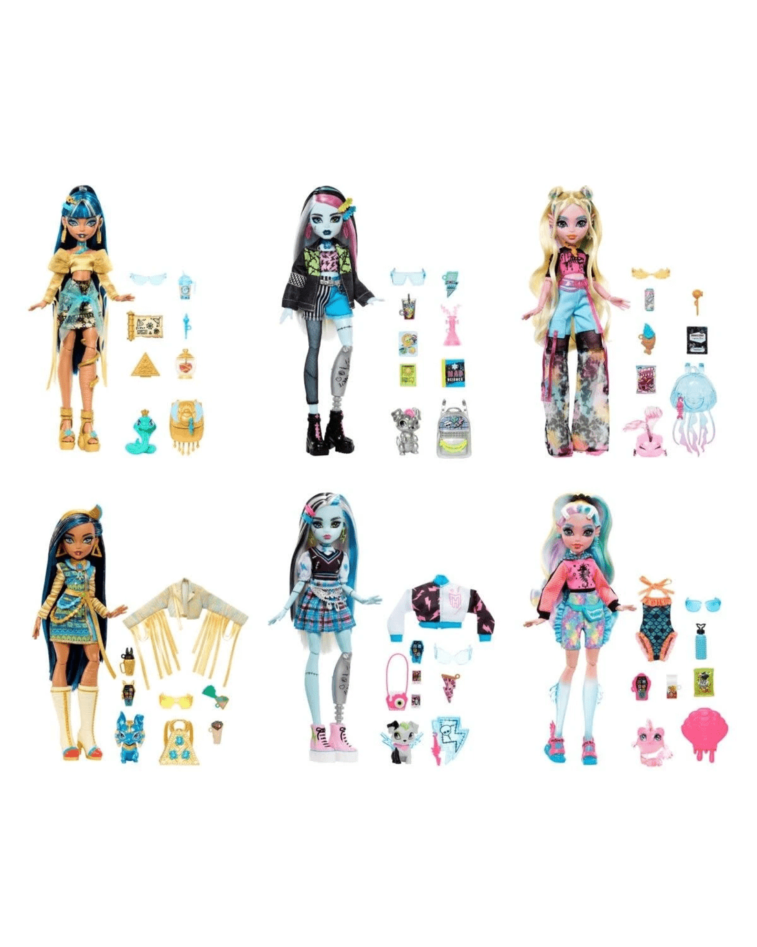 3 Monster High Doll - Assorted, 3 of 8