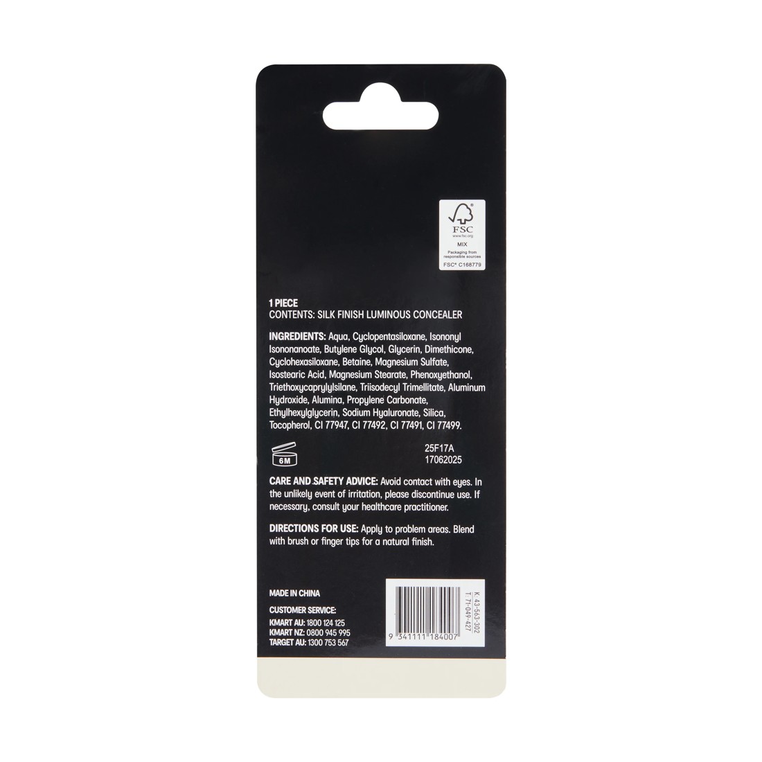 5 OXX Cosmetics Silk Finish Luminous Concealer - Ivory 3.0, 5 of 5