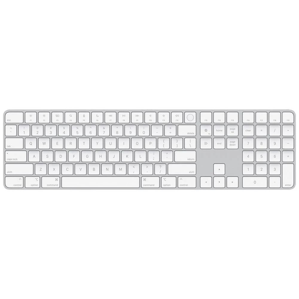 1 Apple Magic Keyboard with Numeric Keypad and Touch ID White, 1 of 4