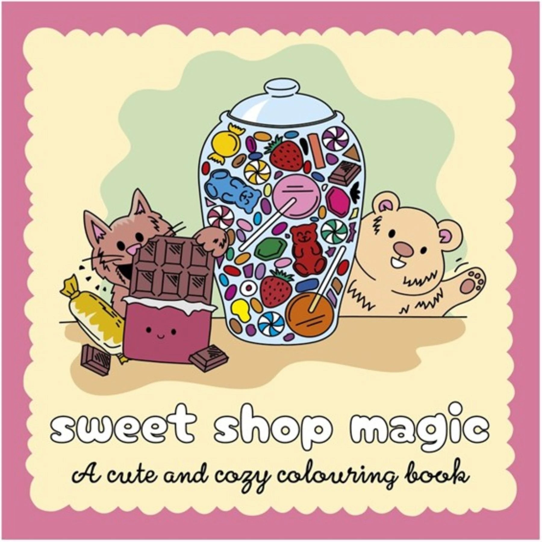 1 Sweet Shop Magic: A Cute and Cozy Colouring Book by Ollie Brown - Book, 1 of 4