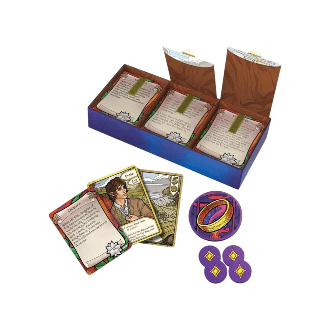 3 Gamegenic The Lord of the Rings: The Fellowship of the Ring Trick Taking Game, 3 of 7