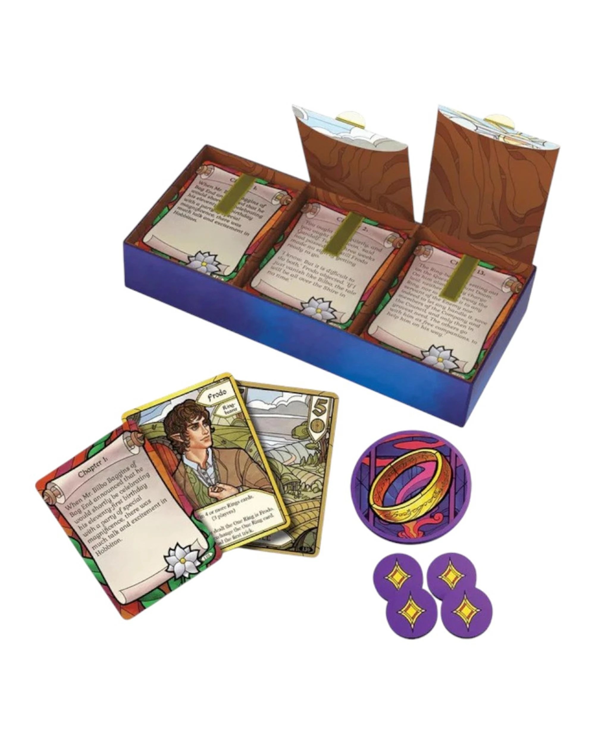 3 Gamegenic The Lord of the Rings: The Fellowship of the Ring Trick Taking Game, 3 of 7