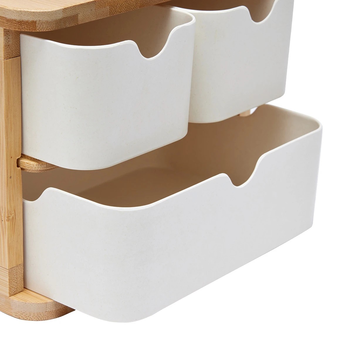 5 3 Drawer Bamboo Storage Unit, 5 of 8