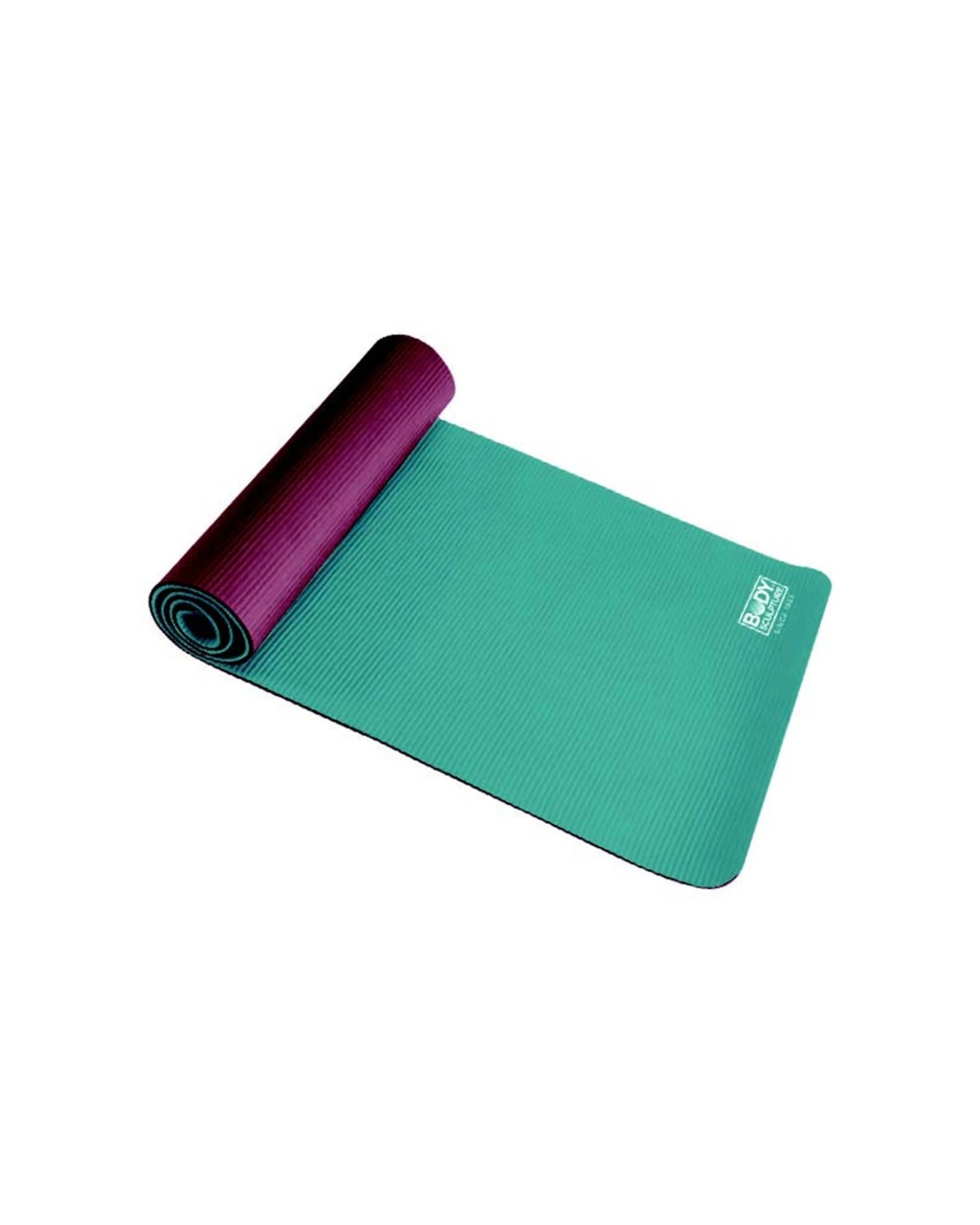 1 Body Sculpture Yoga and Exercise Mat Dual Colour 10mm Thickness Fitness Gym Mat 173x61cm - Multi, 1 of 2