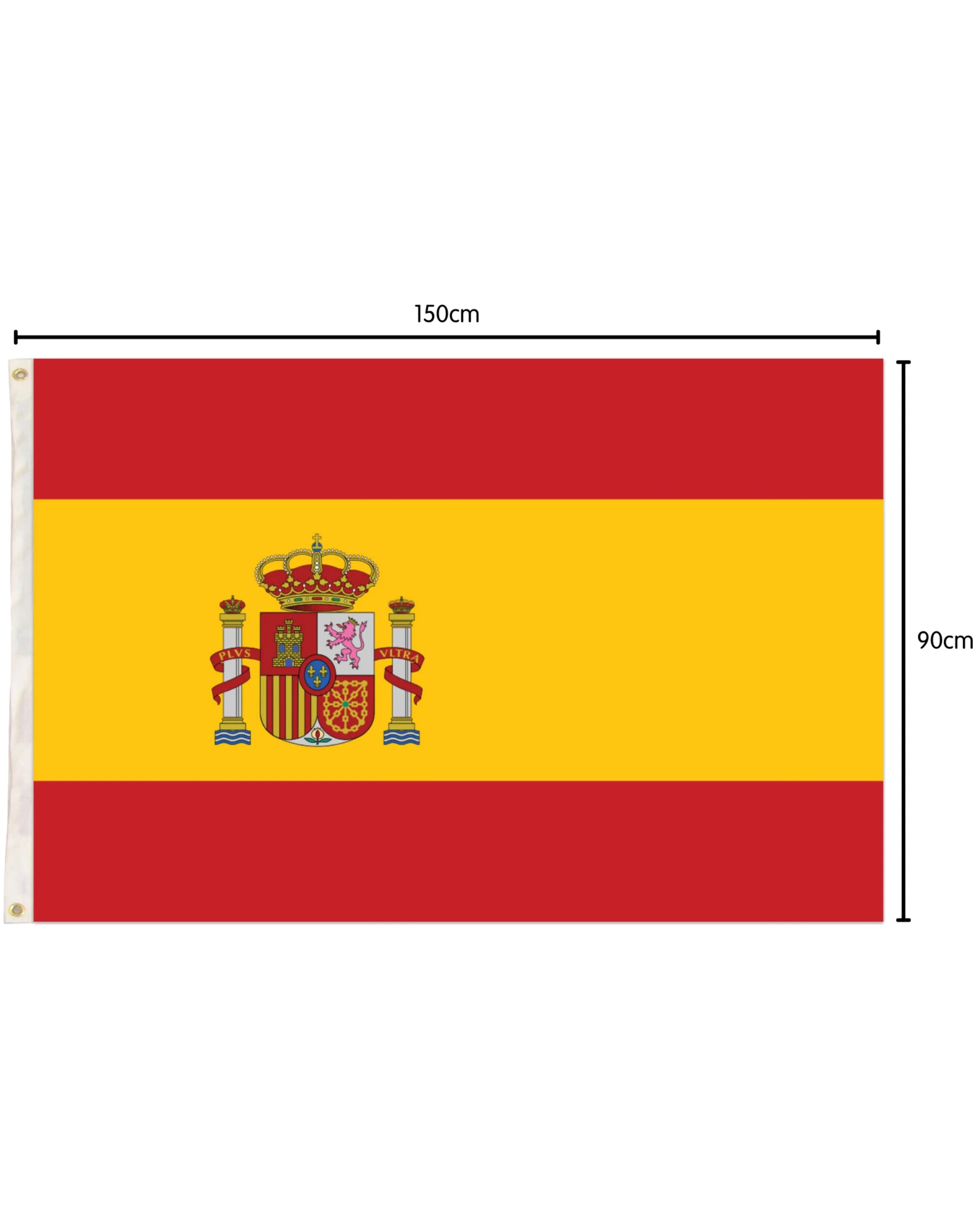 1 Partyrama Spanish Flag 150cm x 90cm, 1 of 1