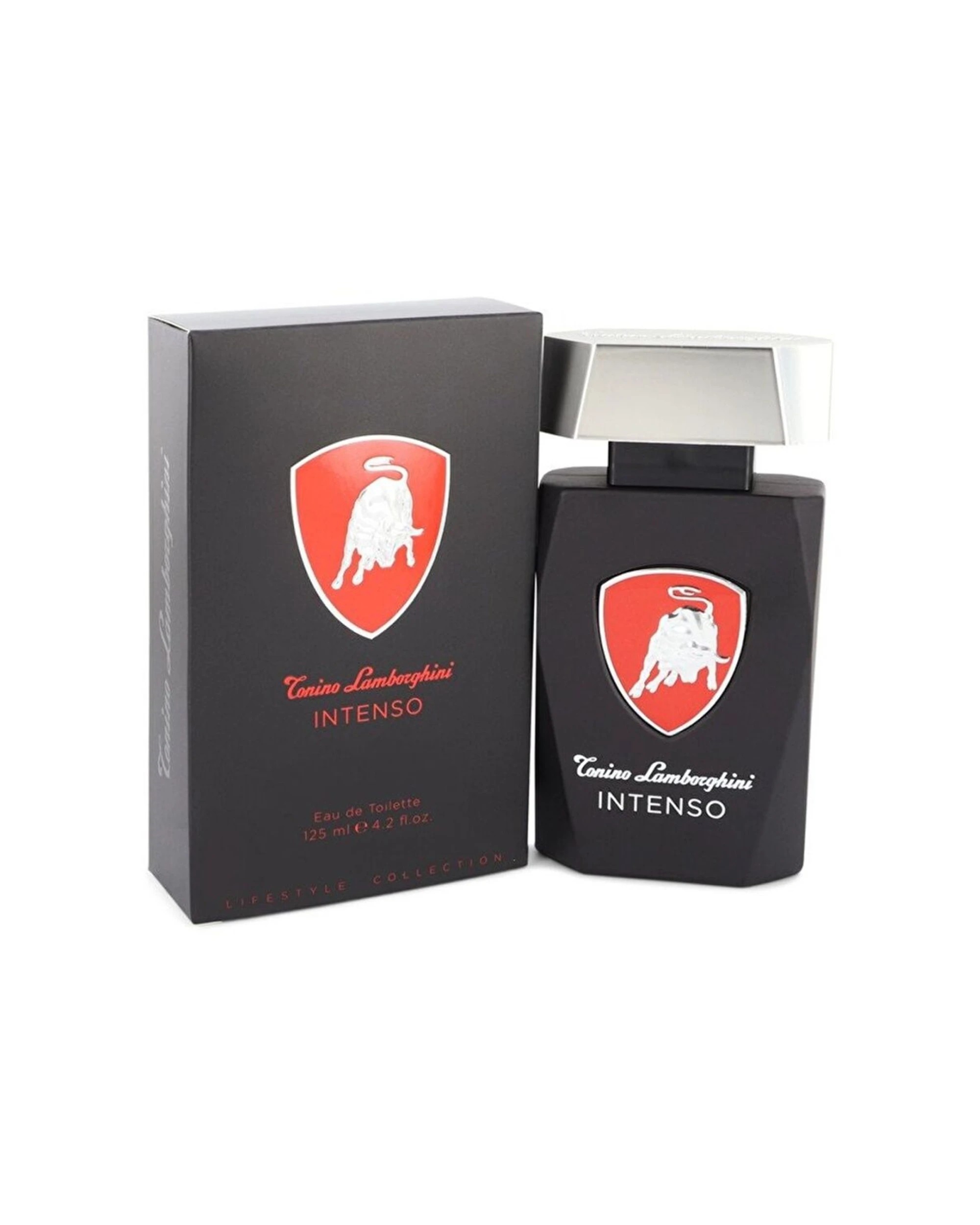1 Lamborghini Intenso Mens Fragrance Edt Eau De Toilette Spray Bottle 125Ml, 1 of 1