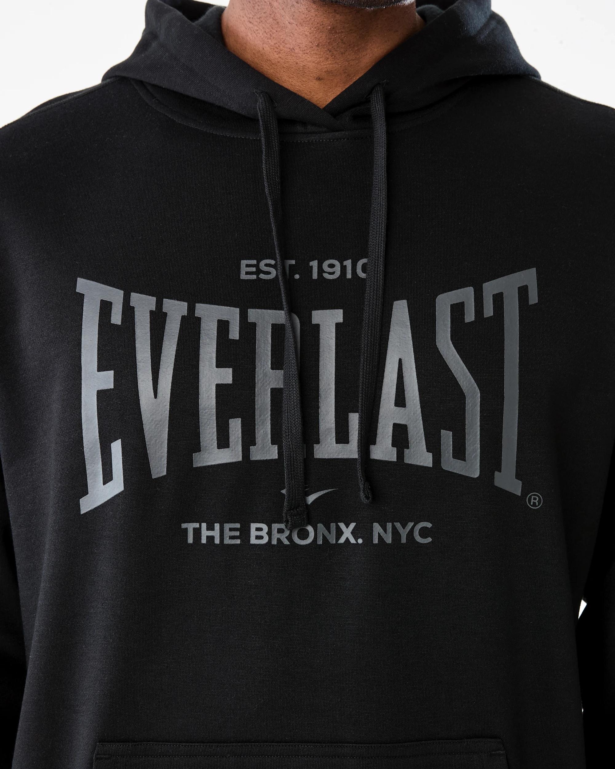 5 Everlast Mens Bronx Hoodie Black, 5 of 8