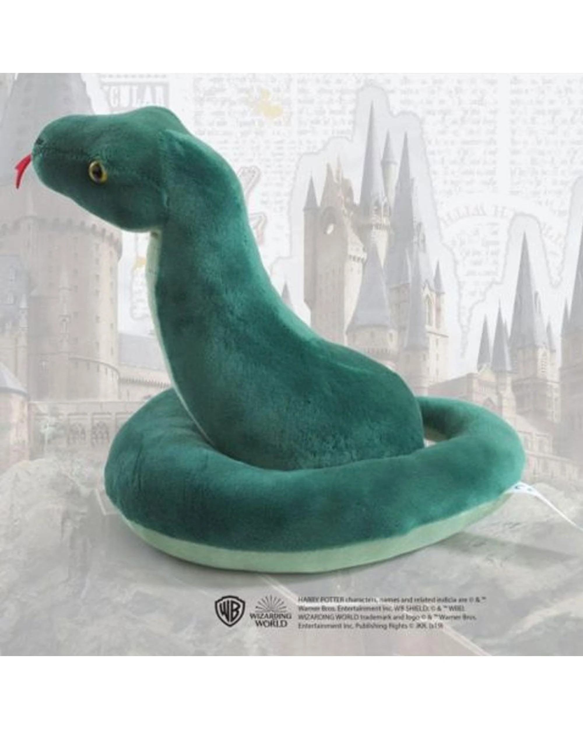 3 Harry Potter Slytherin House Crest and Mascot 13 inch Plush, 3 of 4