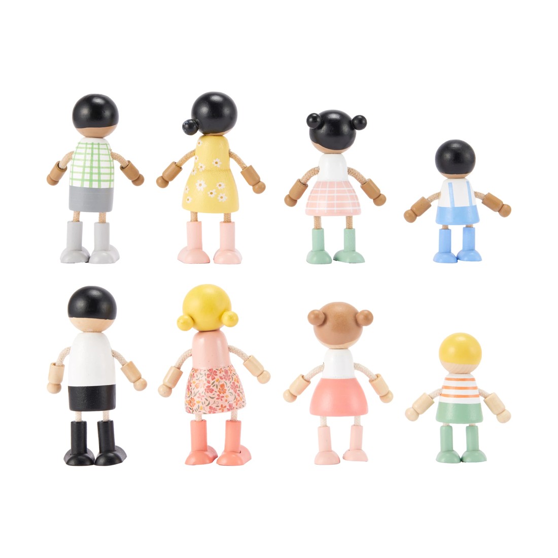 5 4 Piece Wooden Family Set - Assorted, 5 of 9