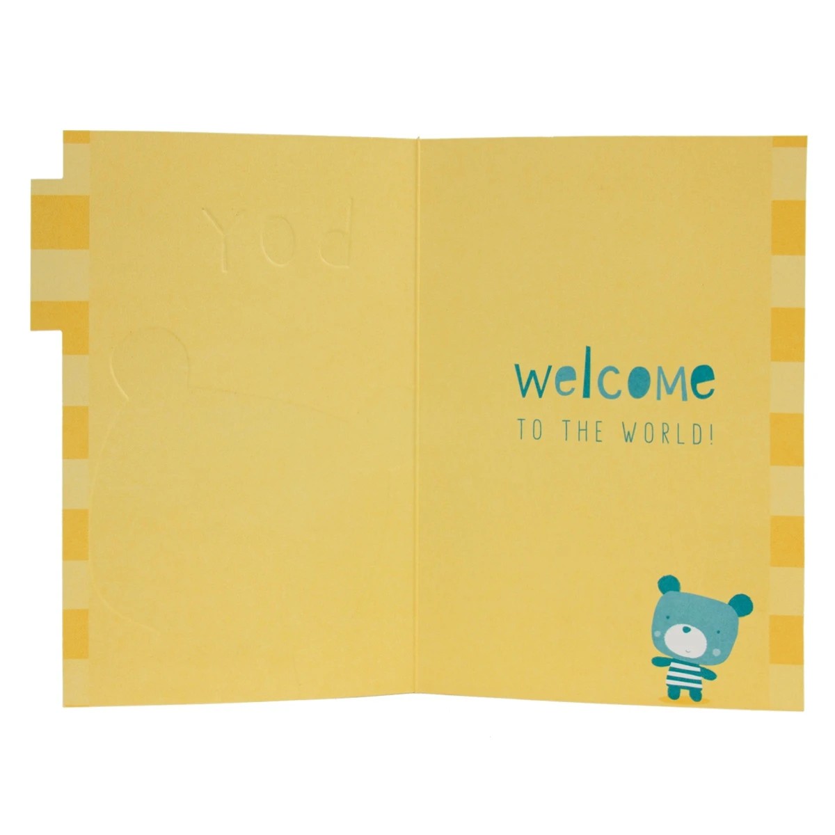 2 Connections from Hallmark New Arrival Baby Card - It's A Boy!, 2 of 3