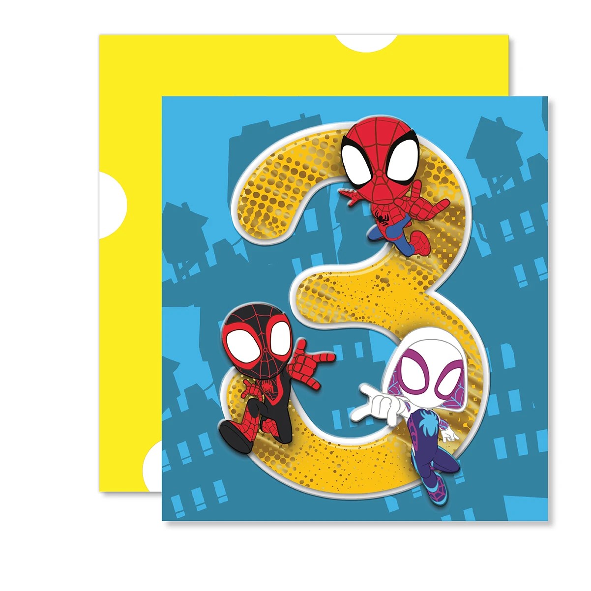 1 Hallmark 3rd Birthday Card - Spider-Man, 1 of 3