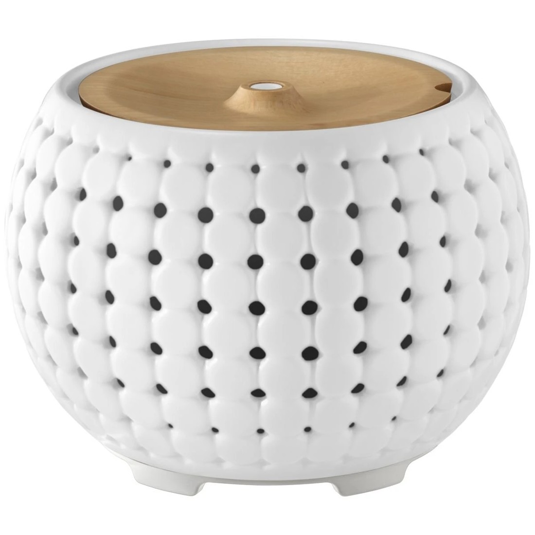 1 Homedics Ellia Cadence Ultrasonic WiFi Diffuser -White, 1 of 5