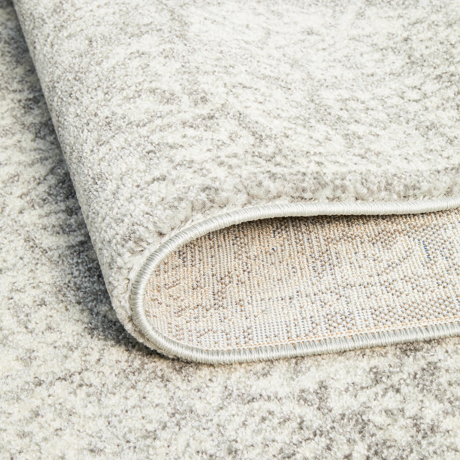 9 Common Ground Rugs Phantom 358 400x300cm - Extra Extra Large Power Loomed Pet Friendly Floor Rug - Silver, 9 of 9