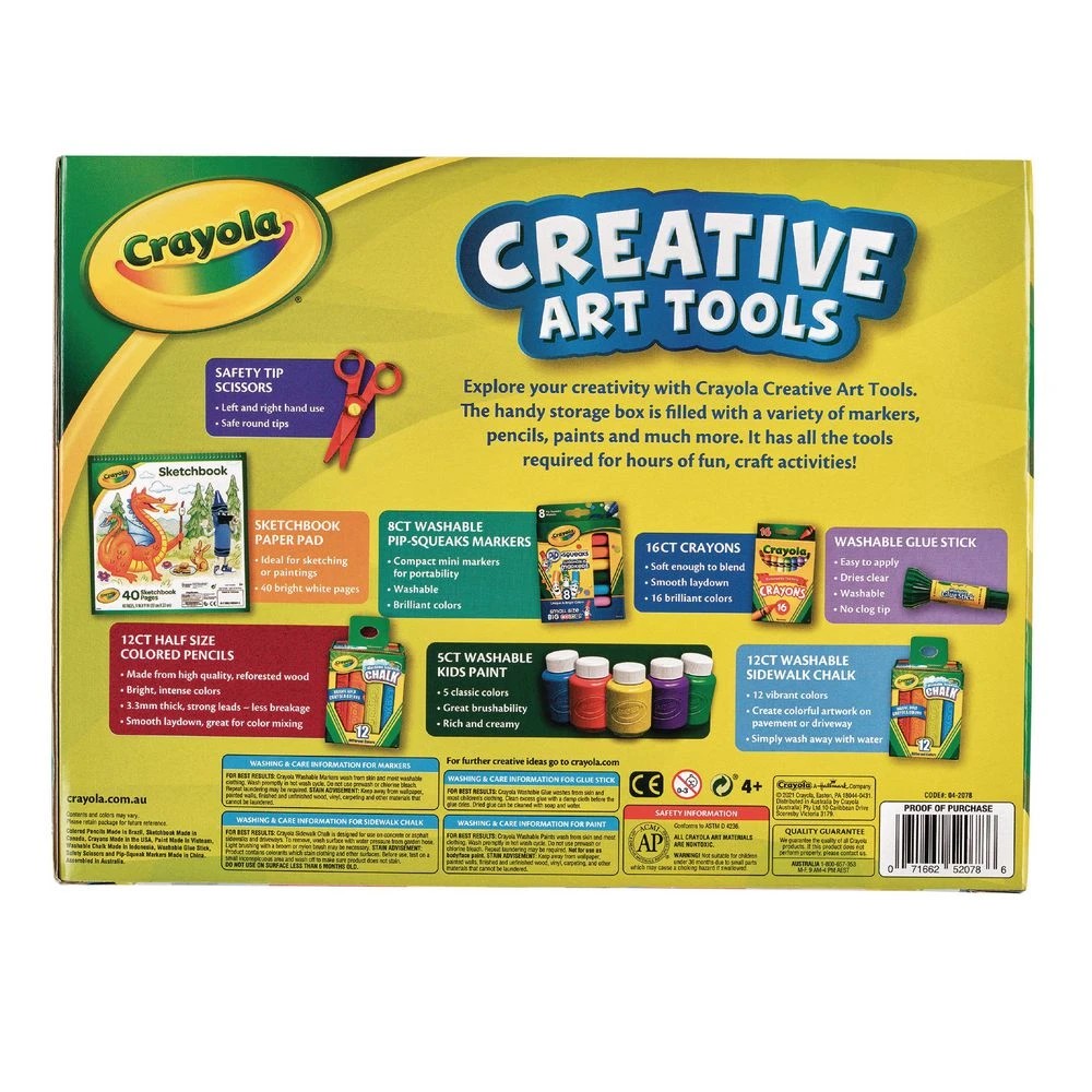 4 Crayola Creative Art Tools Set, 4 of 4