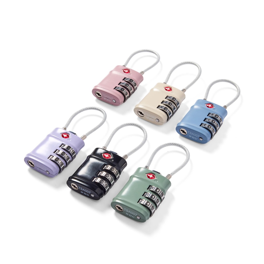 2 Flexible TSA Travel Lock - Assorted, 2 of 10
