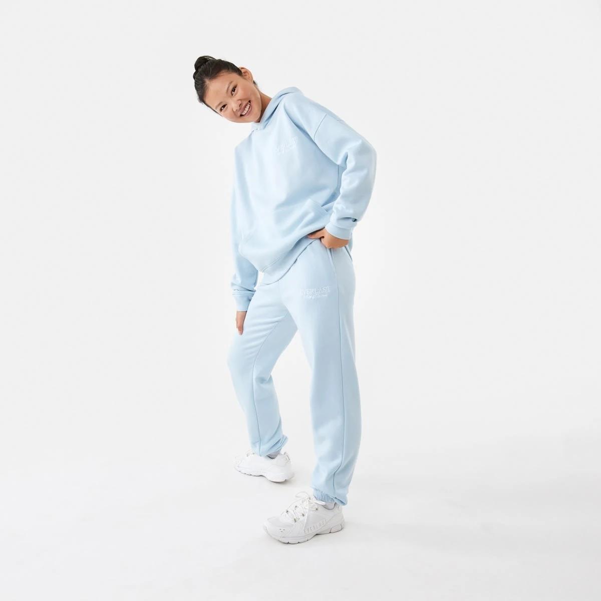 3 Everlast Womens Street Trackpants Retro Blue, 3 of 10