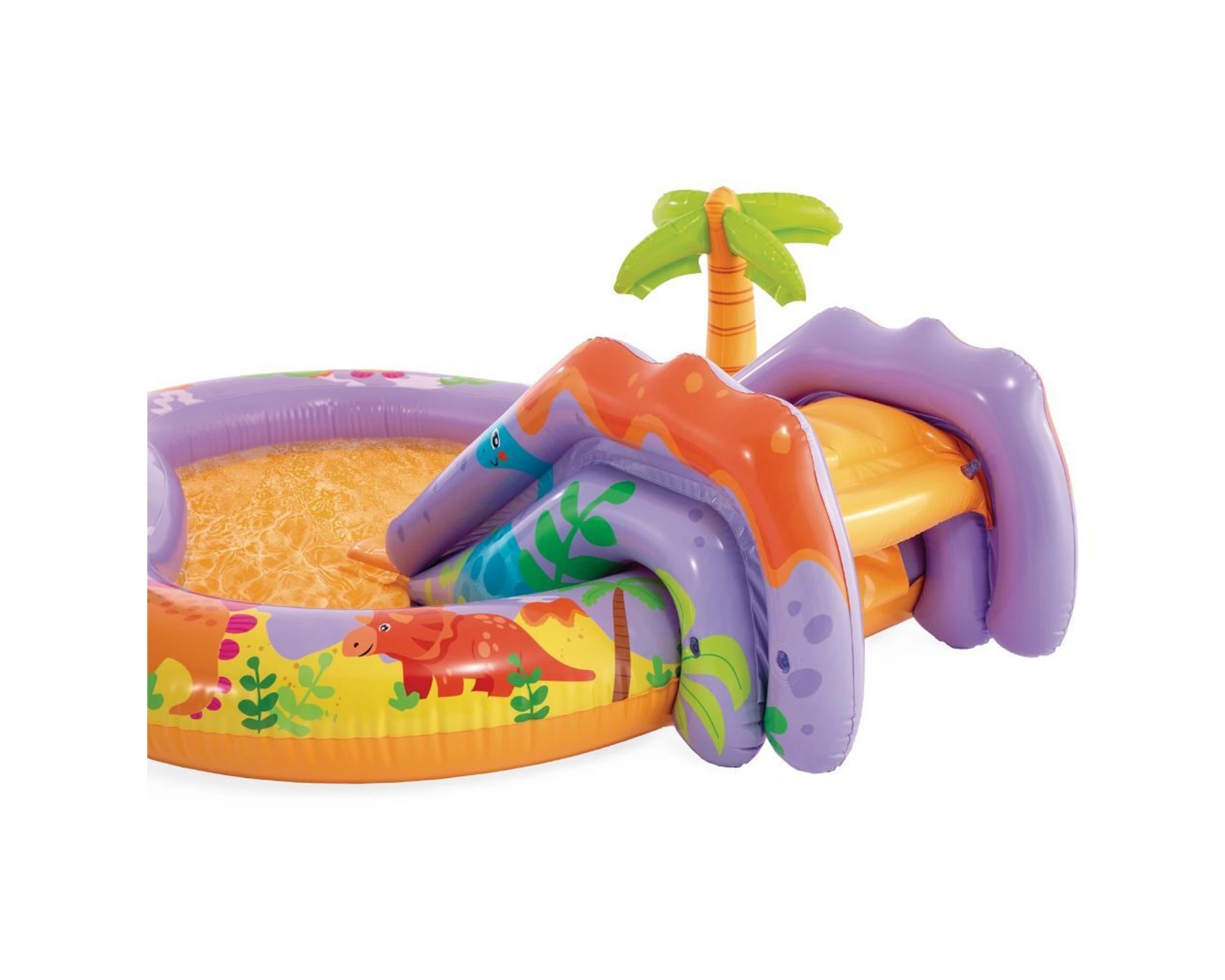 9 Intex Dino Park Play Center Inflatable Kids Pool Water Play Centre With Slide - Multi, 9 of 9