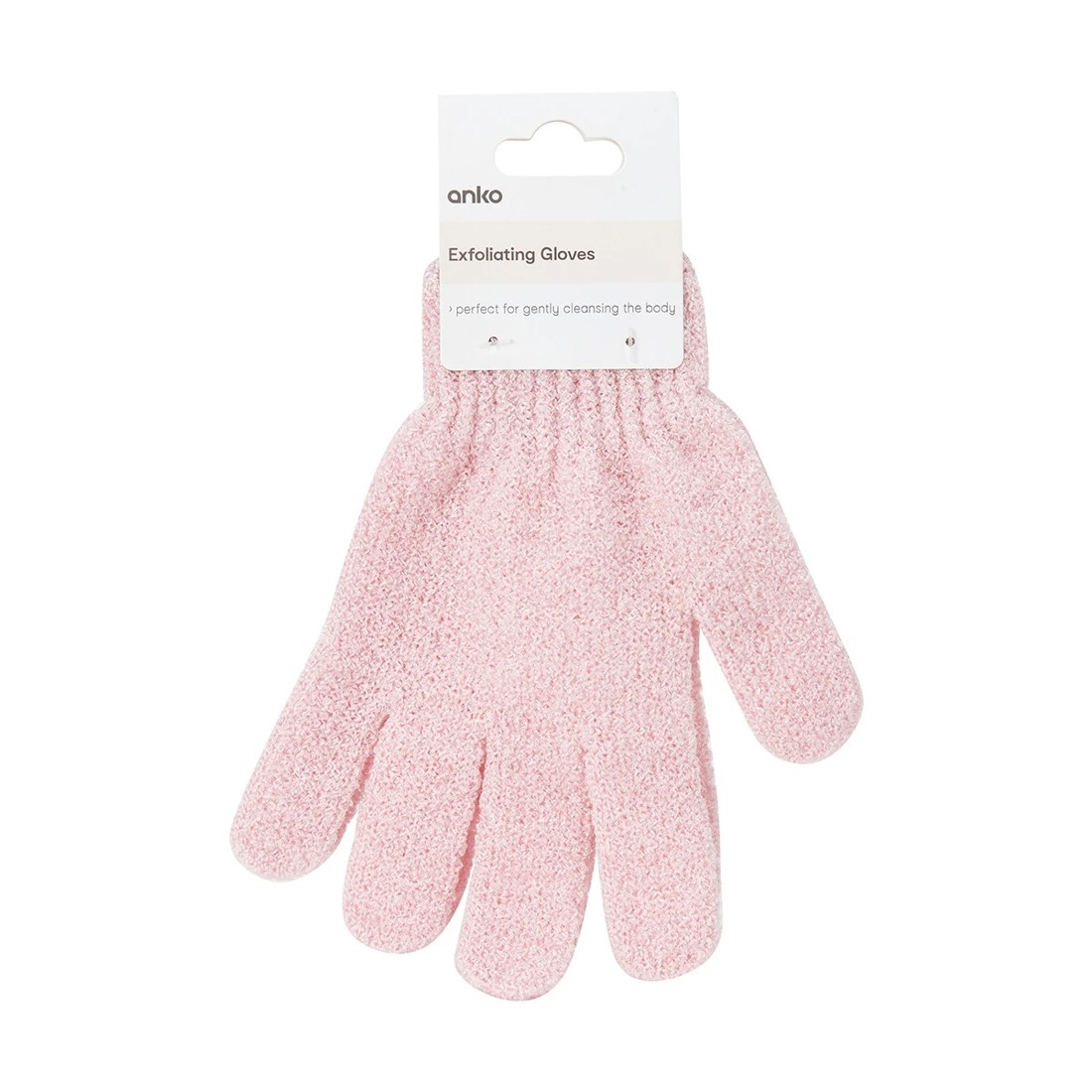 6 Exfoliating Gloves - Pink, 6 of 6