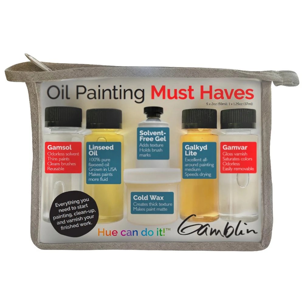 2 Gamblin Oil Painting Must Haves Set 6 Pack, 2 of 2