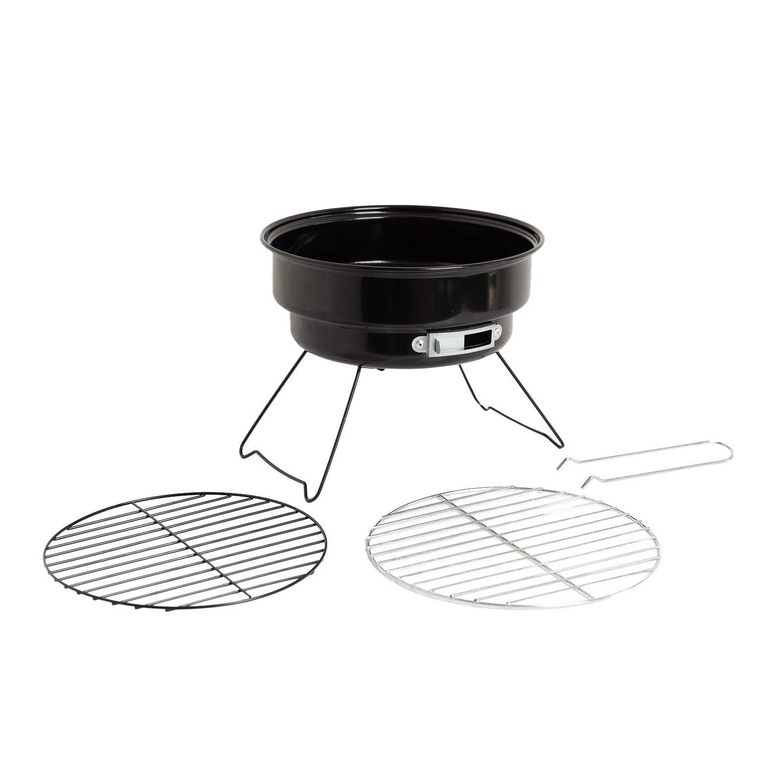 4 Havana Outdoors 2-IN-1 BBQ Grill Cooler Combo Set Outdoor Camping Picnic - Black - Black, 4 of 10