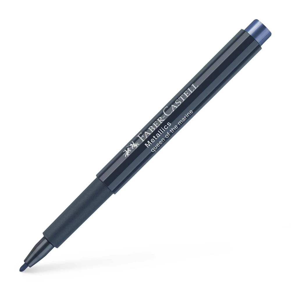 4 Faber-Castell Metallic Permanent Marker Queen of the Marine, 4 of 6