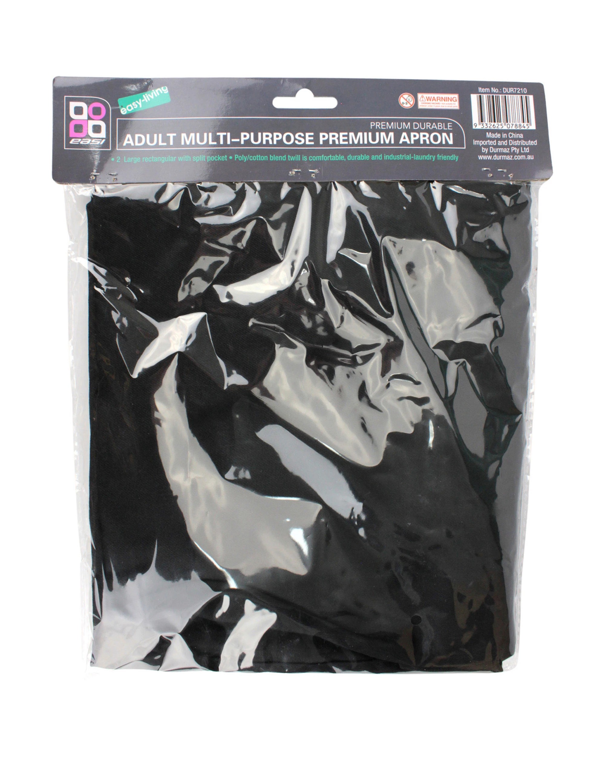 3 Durmaz Adult Multi Purpose Apron - One Size - Black, 3 of 3