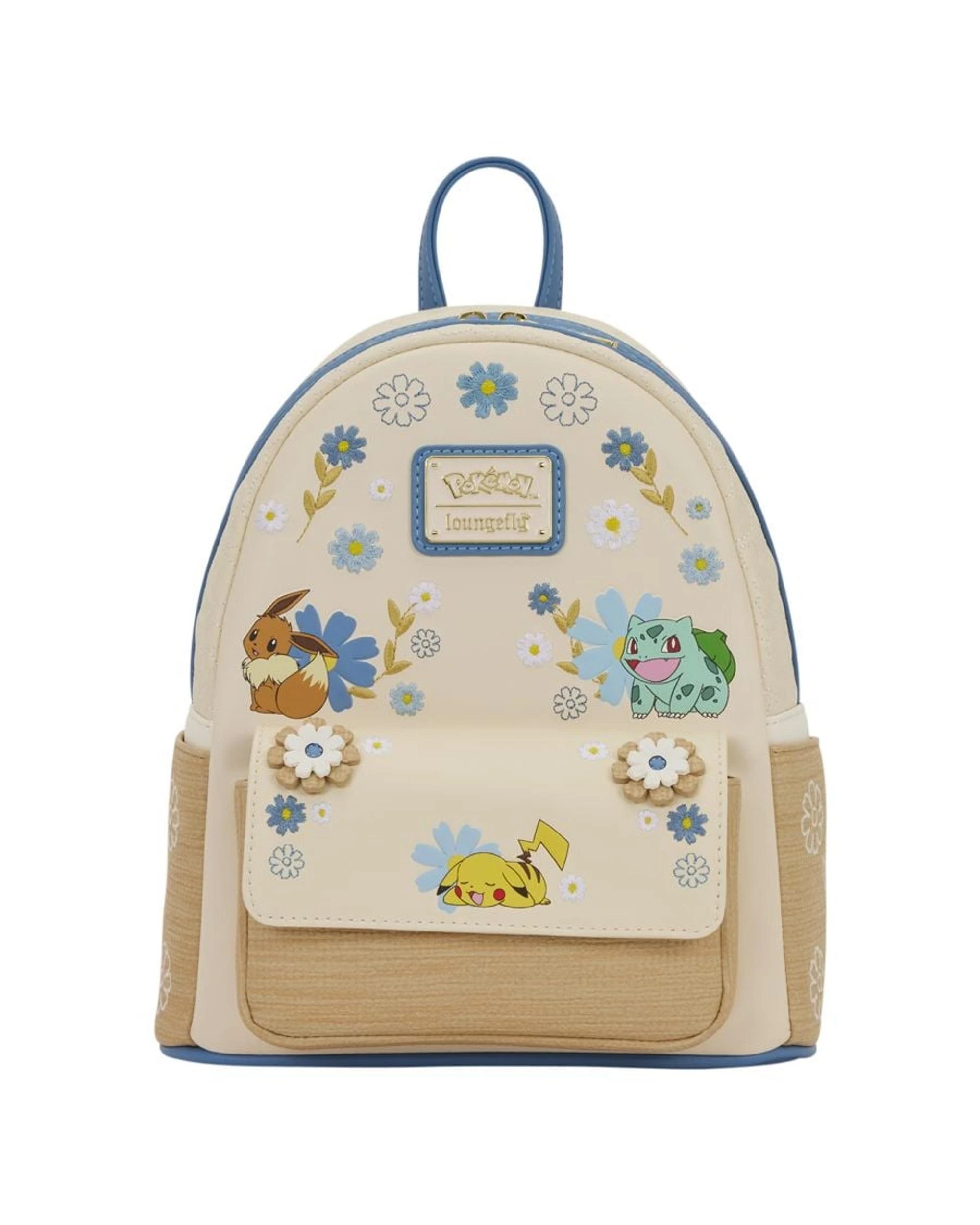 1 Loungefly Pokemon Floral Mini Backpack, 1 of 4