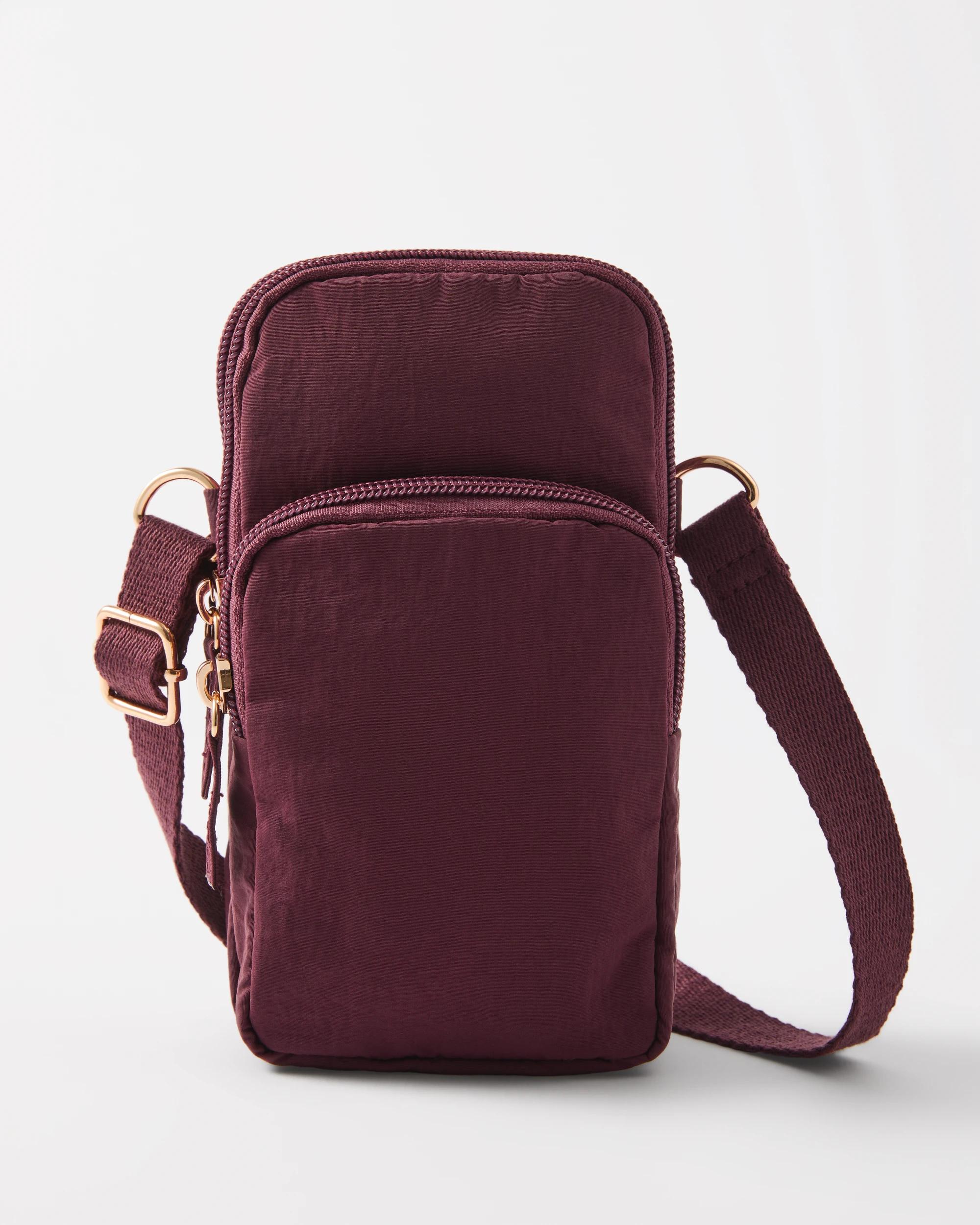 1 Urban Phone Bag Red Plum, 1 of 6
