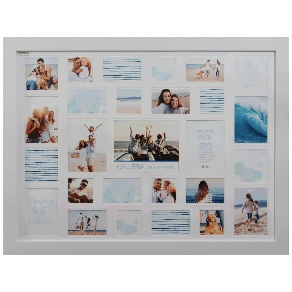 1 Galleria Frame 27 Openings White, 1 of 4