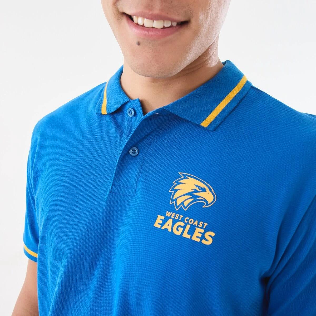 4 Official AFL Adult Polo Shirt West Coast, 4 of 6