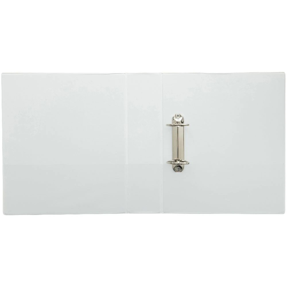 4 J.Burrows Insert Binder A4 2 D-Ring 50mm White, 4 of 6