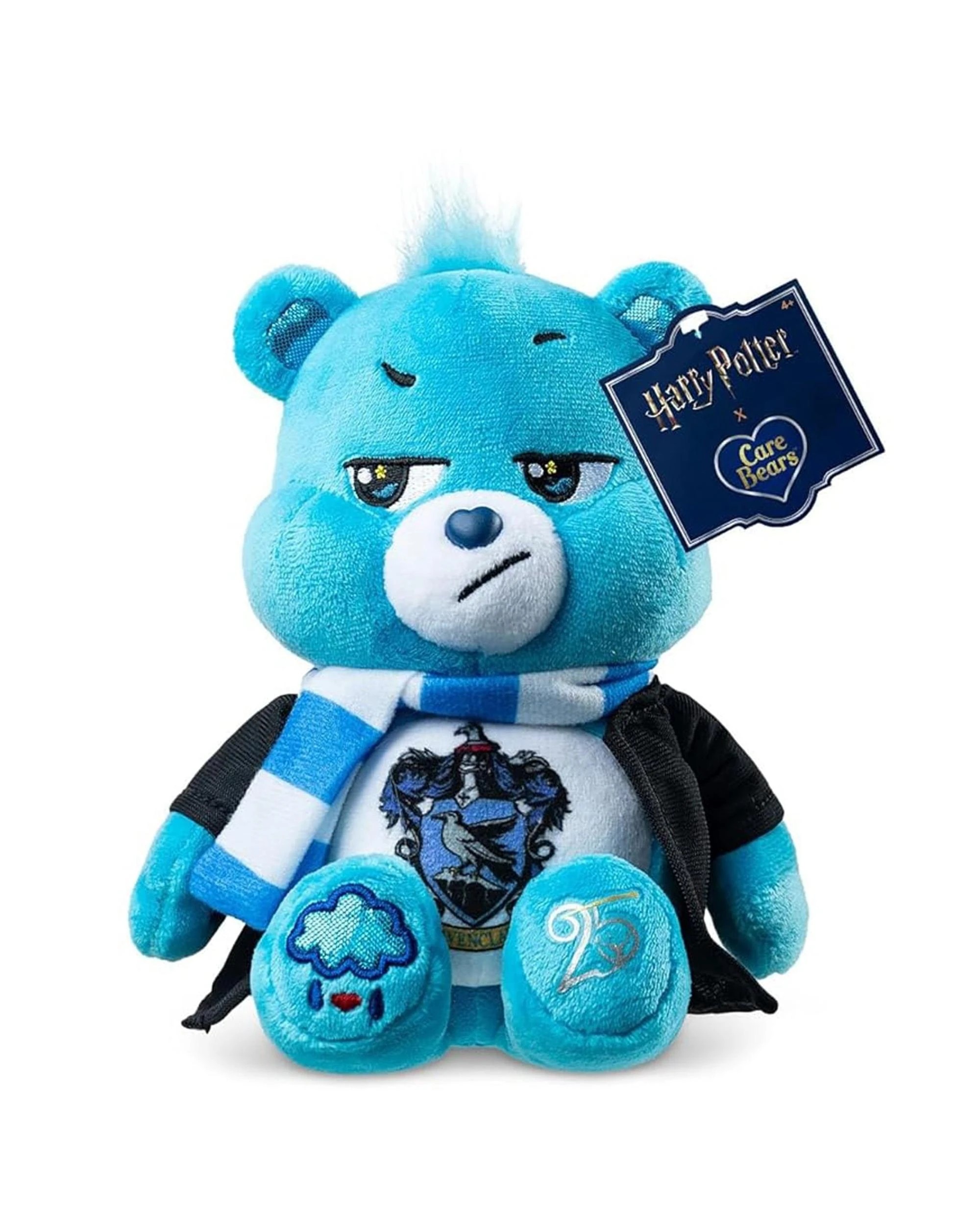 1 Care Bears X Harry Potter Grumpy Ravenclaw 8 inch Plush, 1 of 8