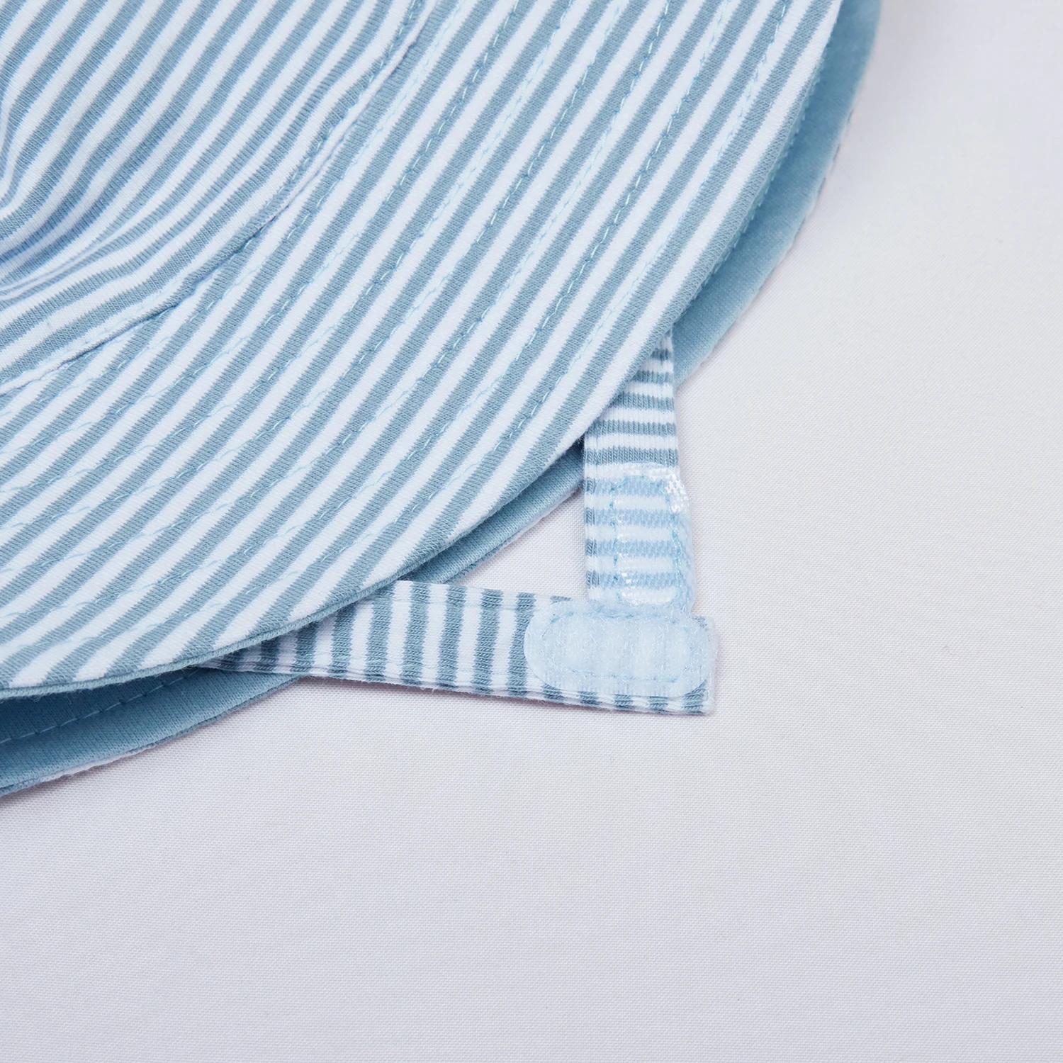 6 Snugtime Stipe Jersey Bucket Hat, Bluestripe Medium BLUE, 6 of 6