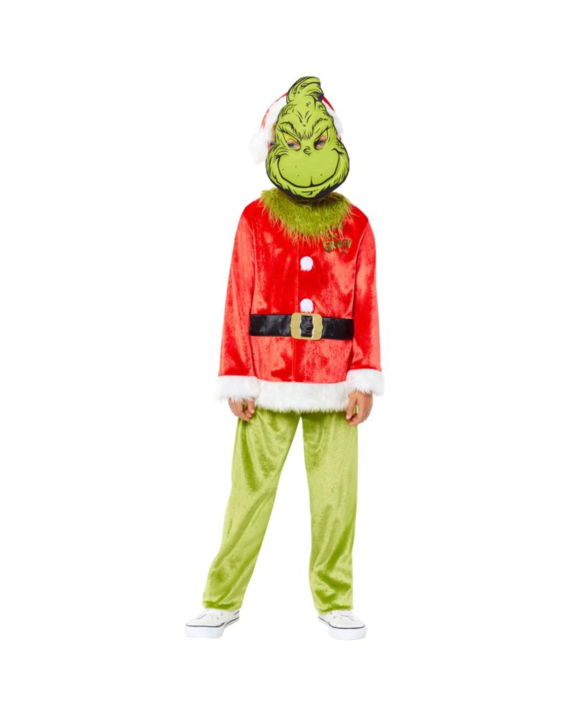 1 Dr Seuss The Grinch Child Costume Size 3-4 Years, 1 of 3