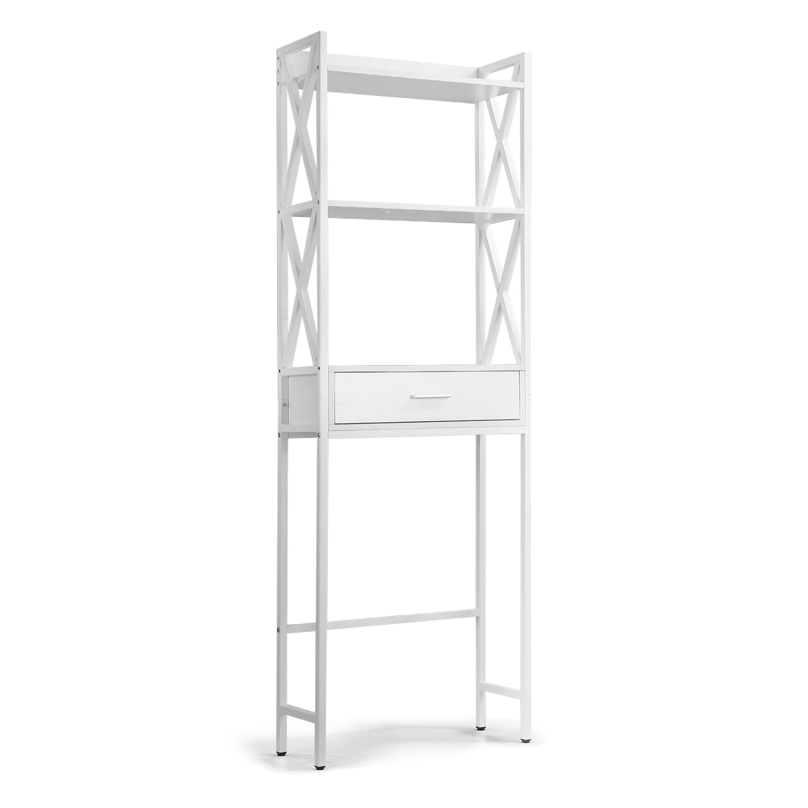 4 LUXSUITE Toilet Storage Shelf Freestanding Bathroom Holder, 4 of 9