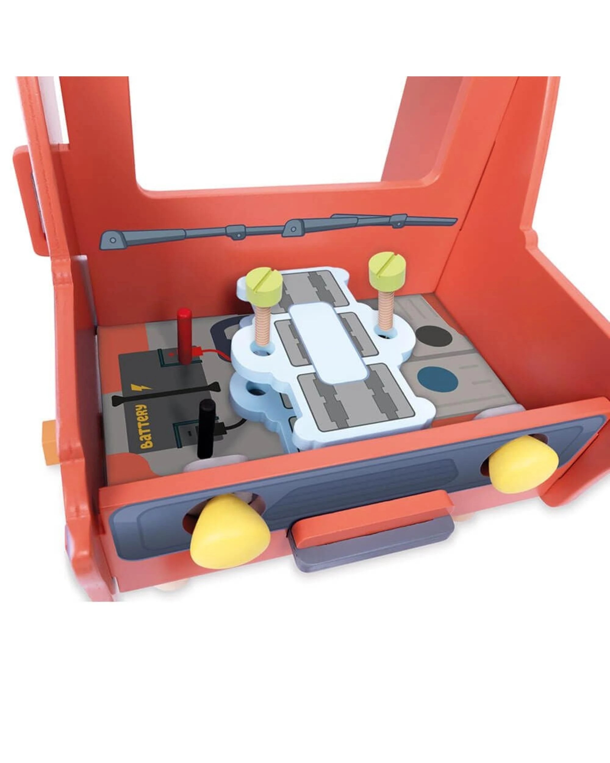 4 Bluey Wooden Doodad Mechanic Set, 4 of 4