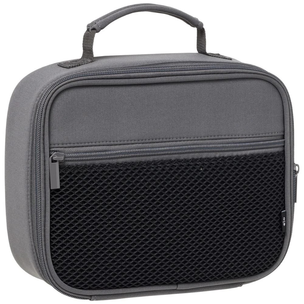 1 Officeworks Rectangle Lunch Bag Grey