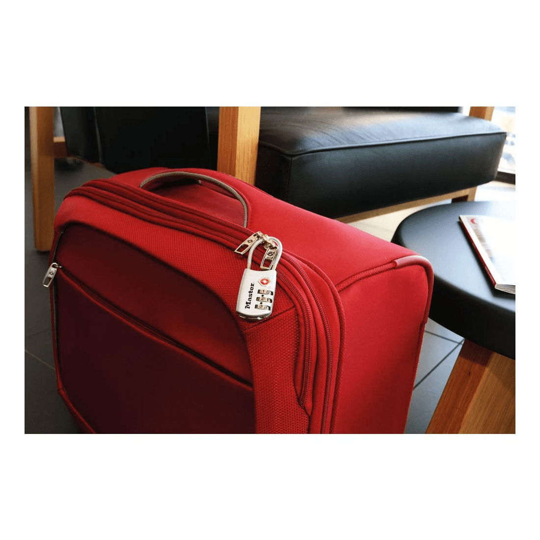 6 Master Lock TSA Flex Cable 30mm Luggage Padlock, 6 of 6