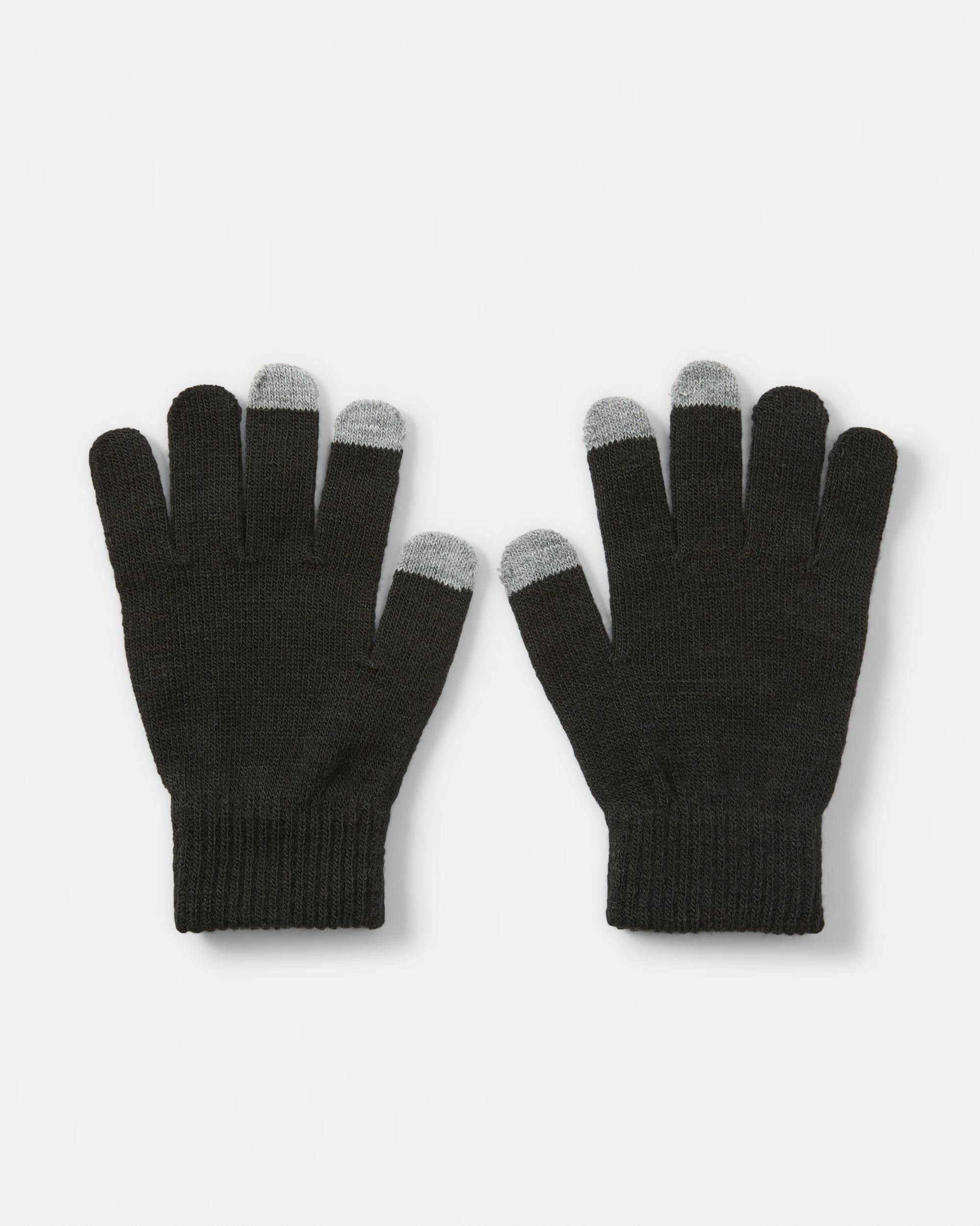 1 Touchscreen Gloves Black, 1 of 3