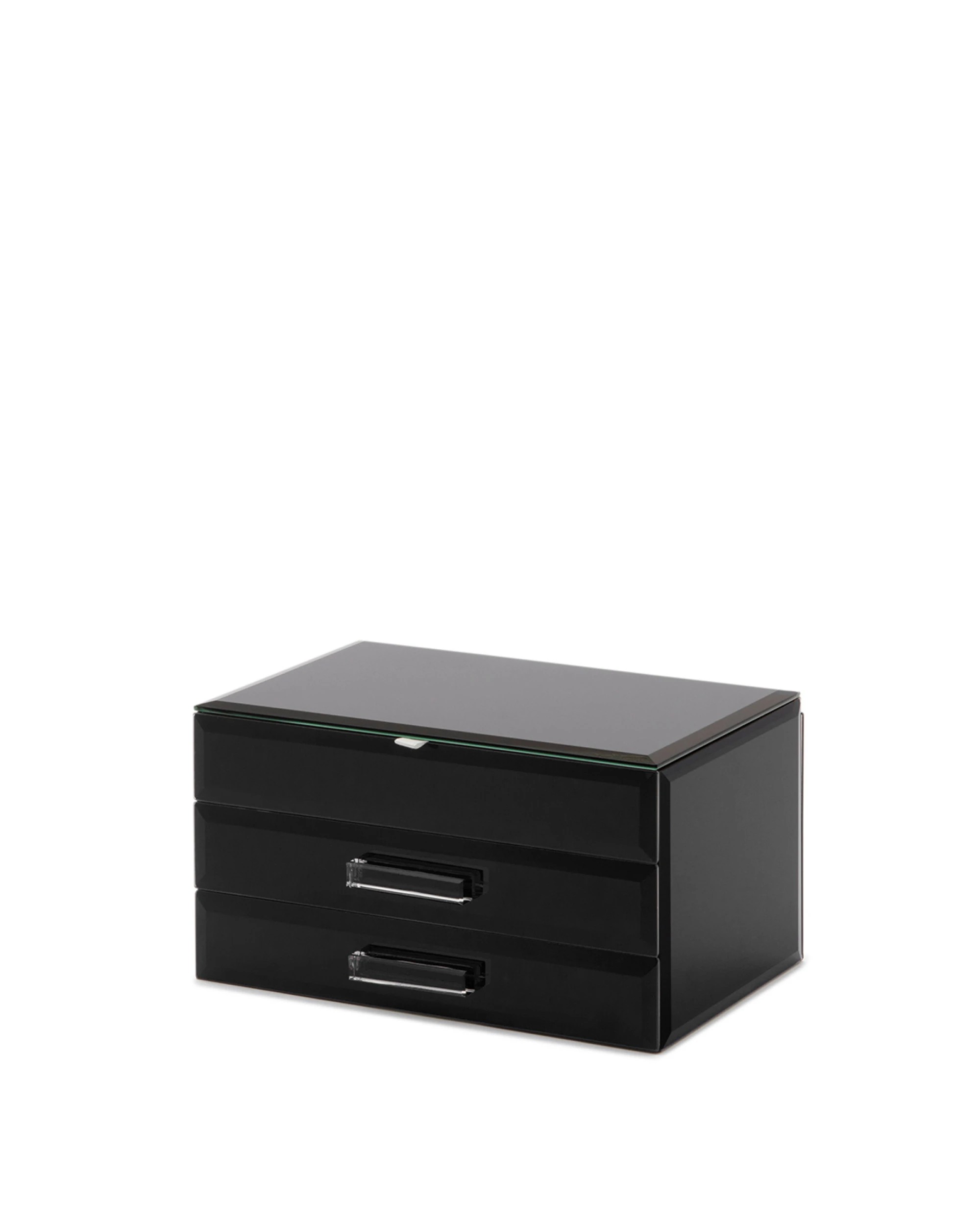 2 One Six Eight London Gabriella Jewellery Box - M - Black, 2 of 6