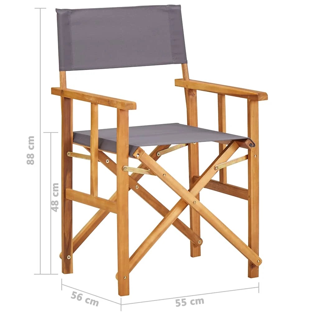 7 vidaXL Outdoor chair Foldable - Brown, 7 of 7