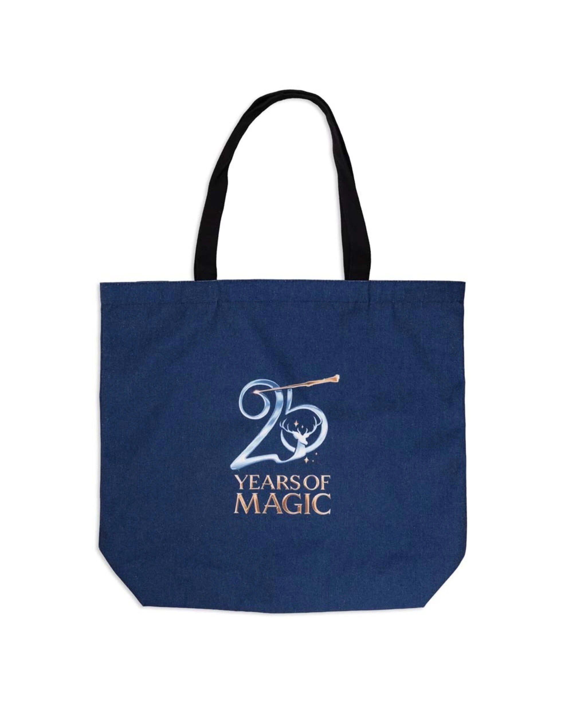 3 Harry Potter 25th Anniversary - 25 Years of Magic Tote Bag - Navy, 3 of 4