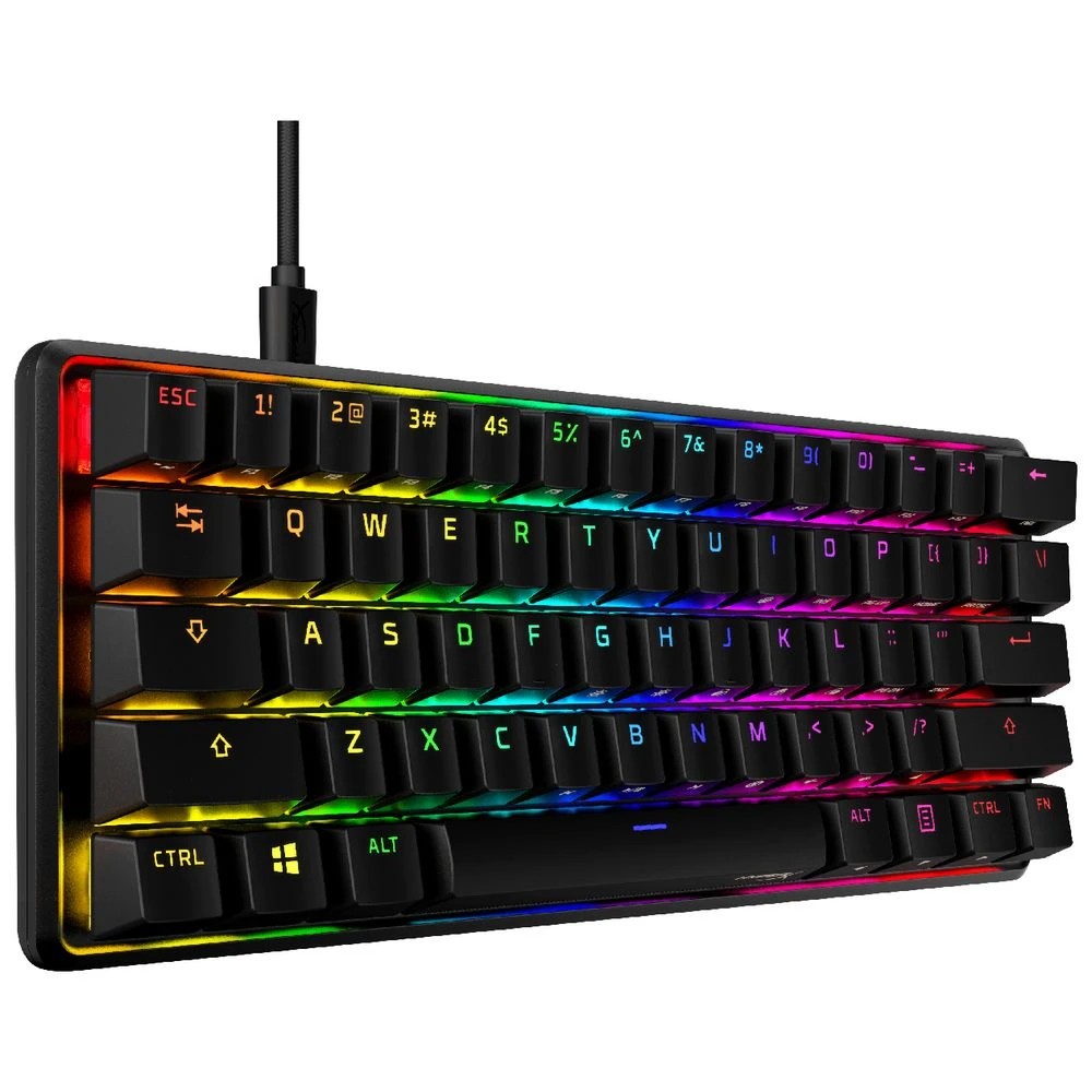 2 HyperX Alloy Origins 60 Mechanical Keyboard HX Red Switch, 2 of 9