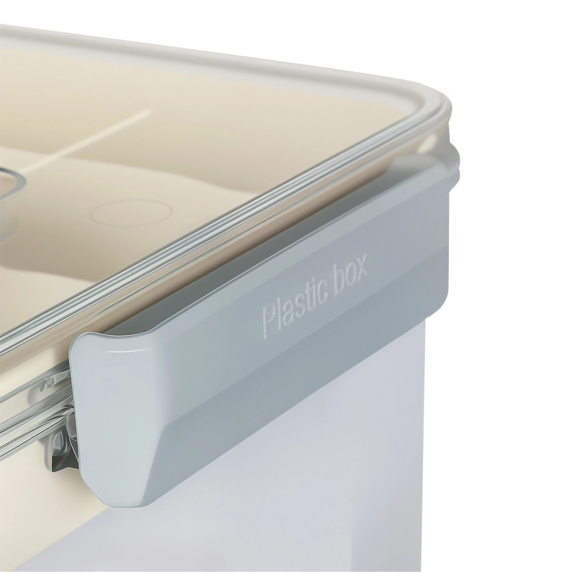 4 Levede Medicine Storage Box With Handles - Clear, 4 of 9