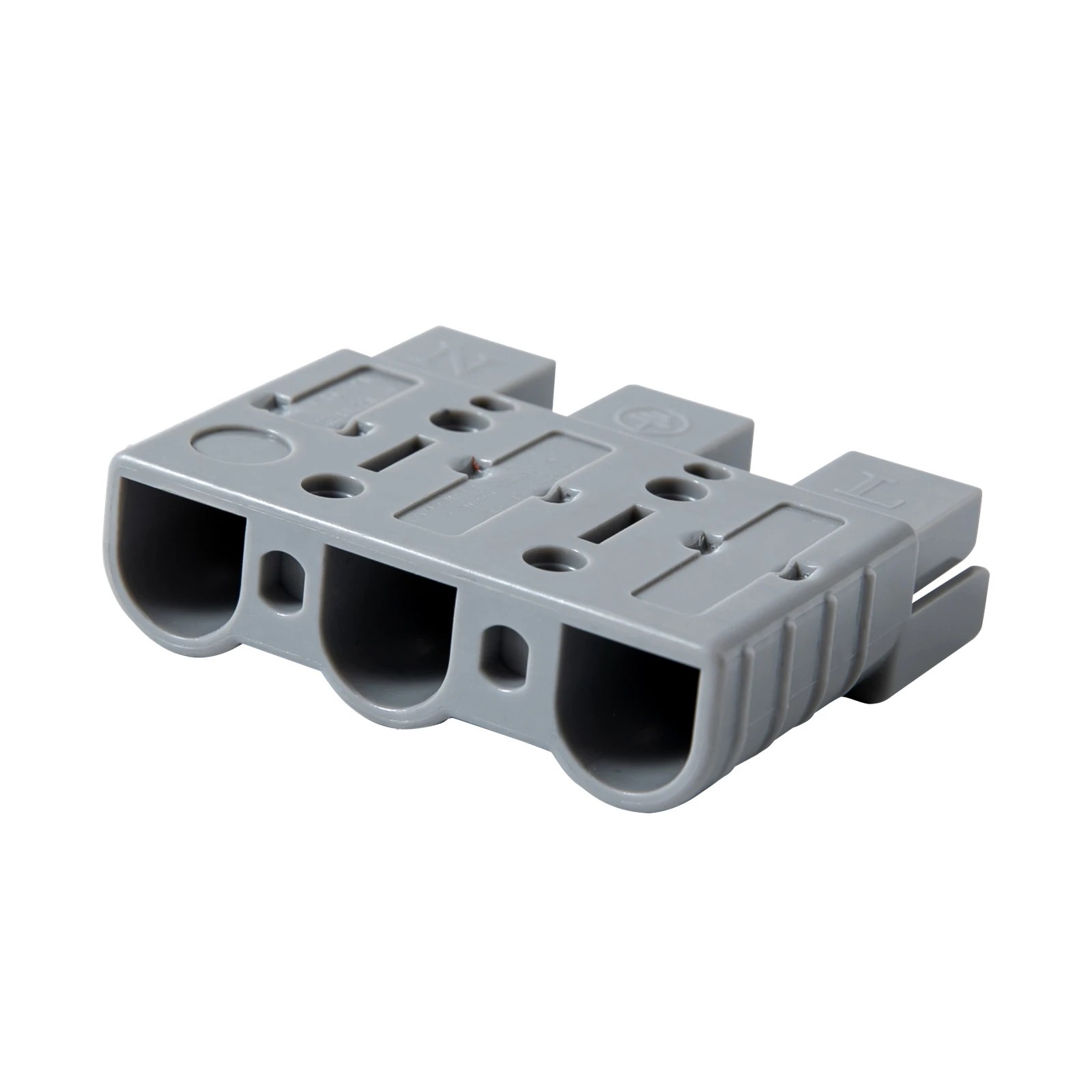 8 VoltX Flush Mount 3 Pin 50A Anderson Plug Holder Fit Dual Battery DCDC Charger, 8 of 10