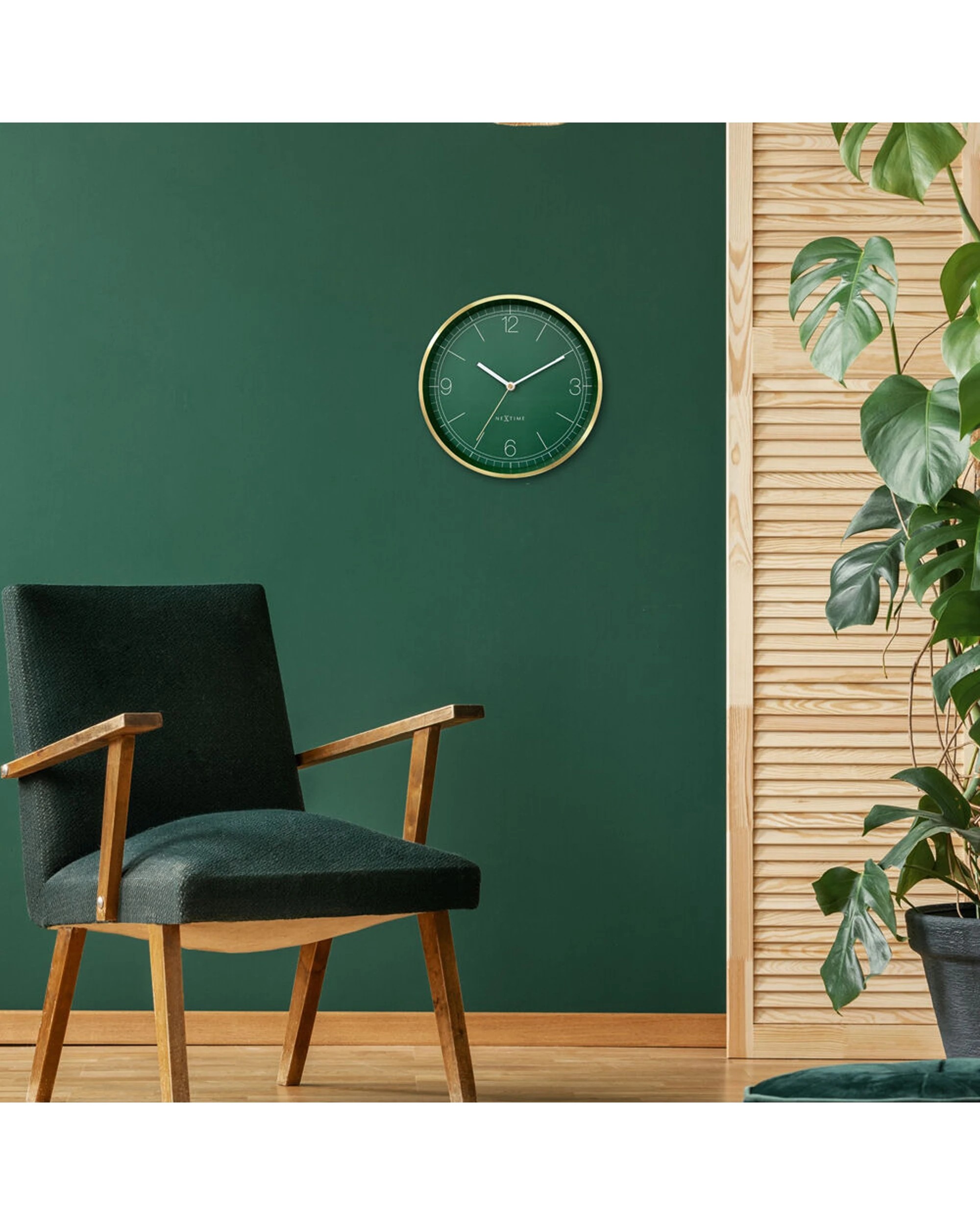 5 NeXtime Bolero Silent Wall Clock Silent Sweep Metal Case 25cm - Multi, 5 of 5