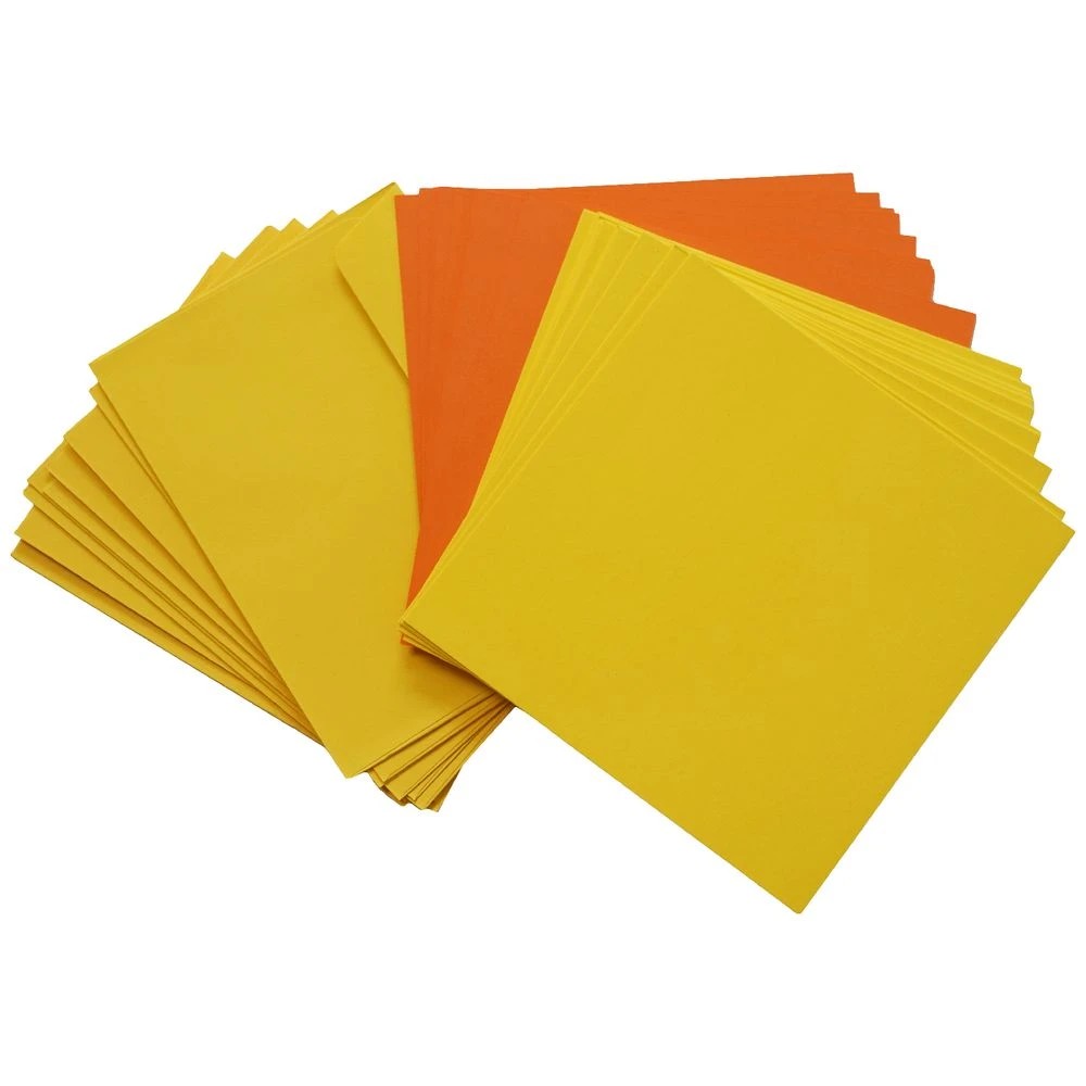 2 Qcut C6 Folding Cards Set Honey Yellow/Tuscan Orange, 2 of 3