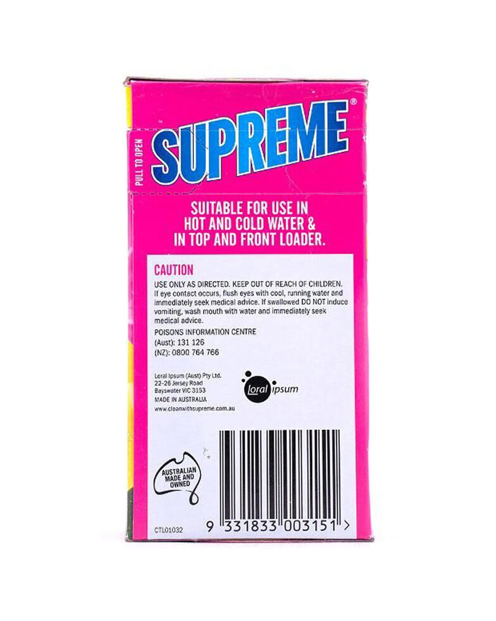 4 Supreme 8PK Floral Burst Laundry Washing Powder Detergent Cleaner 1kg - Multi, 4 of 5