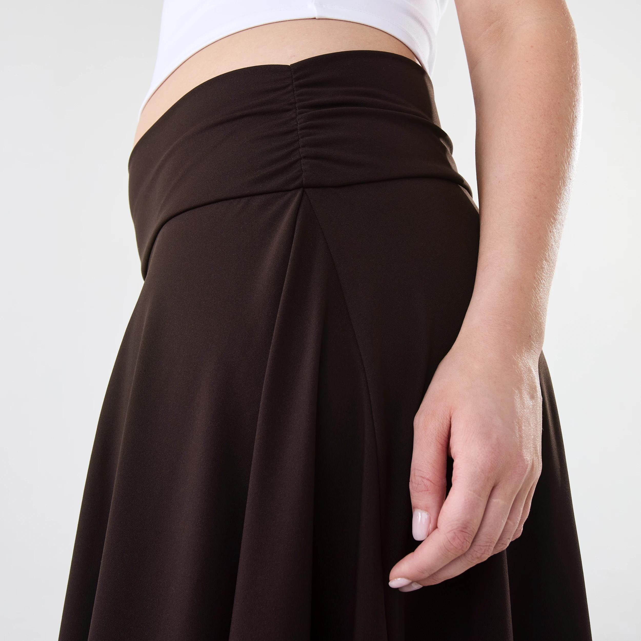 5 Hanky Hem Skirt Choc Plum, 5 of 6